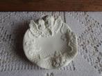 Brocante zeep schaaltje engeltjes rozen biscuit porselein, Ophalen of Verzenden