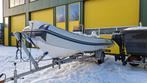 Nette Nimarine RIB MX-450 uit 2021 met Honda 40pk + trailer, Watersport en Boten, Rubberboten, Zo goed als nieuw, Benzine, Minder dan 70 pk