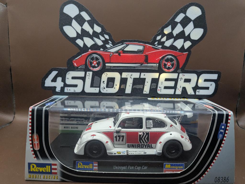 Revell Monogram VW Beetle #177 Uniroyal Fun Cup Car, Kinderen en Baby's, Speelgoed | Racebanen, Nieuw, Elektrisch, Overige merken