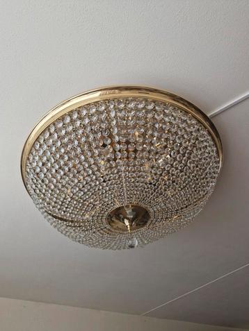 Grote swarovski kristallen plafonnière 80.00 cm breed  beschikbaar voor biedingen