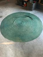 Groen Rond Vloerkleed 180cm, Gebruikt, 150 tot 200 cm, Rond, Ophalen of Verzenden