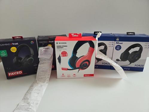 ️ 5x Koptelefoons voor de Sleutelaar - €10 de Partij!, Audio, Tv en Foto, Koptelefoons, Nieuw, Over oor (circumaural), Overige merken