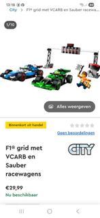 Lego f1 grid met 2 auto's, Ophalen of Verzenden, Zo goed als nieuw, Complete set, Lego