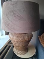 Mooie lamp met lampenkap, Ophalen, Zo goed als nieuw, Rond