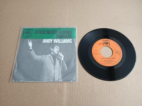 Single: Andy Williams - A Fool Never Learns (1963), Cd's en Dvd's, Vinyl Singles, Gebruikt, Pop, 7 inch, Verzenden