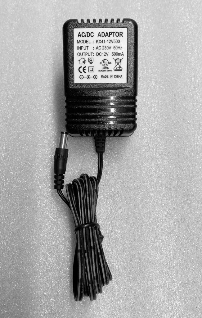 ITE adapter – 12V DC 0,5A 6W, Nieuw!, Hobby en Vrije tijd, Elektronica-componenten, Nieuw, Ophalen of Verzenden