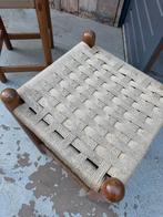 Vintage Houten Design Krukken - Set van Twee, Ophalen, Gebruikt, Twee, Bruin