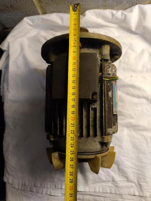 Vortice elektromotor, type 45/4. 220 / 380 Volt 1.400 toeren, Doe-het-zelf en Verbouw, Motoren, Gebruikt, Elektromotor, 1400 tot 1800 rpm