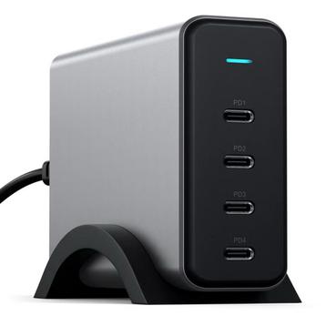 Satechi USB-C 4-Port 140 watt GaN Charger | Desktop oplader beschikbaar voor biedingen