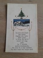 Kerst , met tekst , gelopen 1917 , militair gelopen, Verzamelen, Ansichtkaarten | Themakaarten, Ophalen of Verzenden