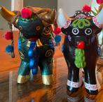 Keramische stieren uit Peru, Ophalen of Verzenden, Dier