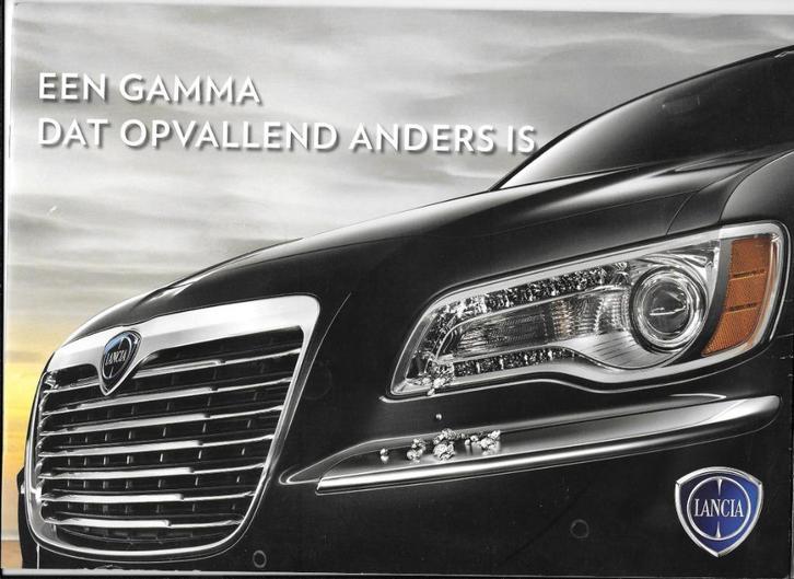 LANCIA 2012, Boeken, Auto's | Folders en Tijdschriften, Zo goed als nieuw, Overige merken, Ophalen of Verzenden