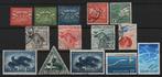 LUCHTPOST  LP 1 - 16 ex 12-13 gebruikt (Compleet ex meeuwen), Verzenden, T/m 1940, Gestempeld