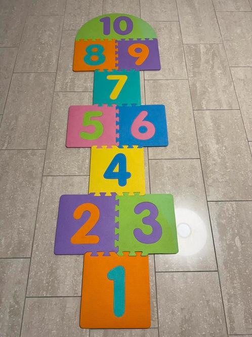 Hinkelbaan / hinkelpad van foam - puzzels, Kinderen en Baby's, Speelgoed | Speelkleden, Zo goed als nieuw, Ophalen of Verzenden