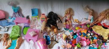 Barbie verzameling gebruikt  beschikbaar voor biedingen