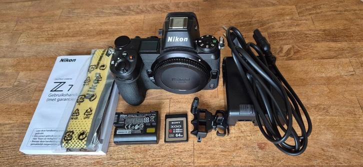 Nikon Z7 body, Audio, Tv en Foto, Fotocamera's Digitaal, Zo goed als nieuw, Spiegelreflex, Nikon, Geen optische zoom, Ophalen of Verzenden