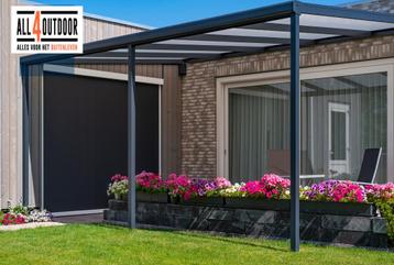 AKTIEPRIJS: Terrasoverkapping 600x250 cm NU € 1295 euro beschikbaar voor biedingen