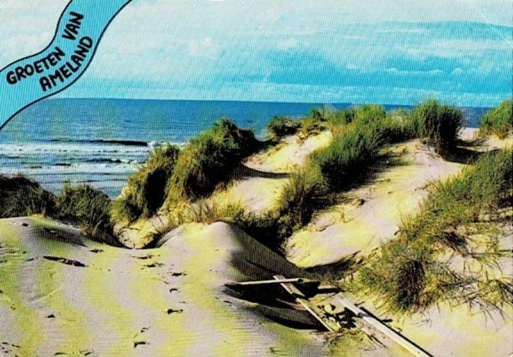 Ameland, Groeten van Ameland uit 1985, Verzamelen, Ansichtkaarten | Nederland, Gelopen, Waddeneilanden, 1980 tot heden, Verzenden