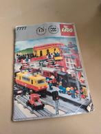 Lego Trein Ideeën Boek 7777 - Jaren 80, Kinderen en Baby's, Speelgoed | Duplo en Lego, Ophalen of Verzenden, Gebruikt