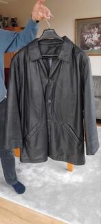 LEREN JAS GROTE MAAT 62, Ophalen, Onbekend, Zwart, Overige maten