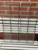 2 Antieke glas in lood ramen, Ophalen, Gebruikt