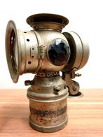 ANTIEKE FIETS CARBIDLAMP (1920)., Ophalen of Verzenden