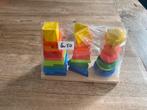 Houten stapelspel/stapelpuzzel, zgan, Kinderen en Baby's, Speelgoed | Houten speelgoed, Ophalen of Verzenden, Zo goed als nieuw
