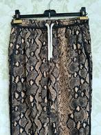 Munthe slangenprint viscose zomer broek 36, Zwart, Ophalen of Verzenden, Zo goed als nieuw, Maat 36 (S)