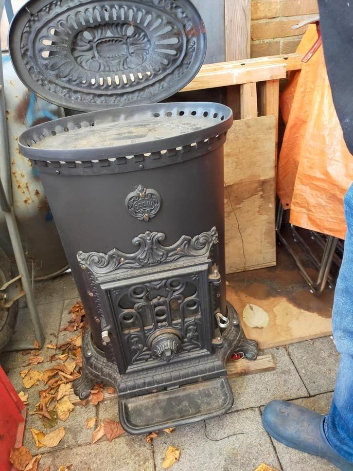 Vintage Gaskachel met Authentieke Look, Huis en Inrichting, Kachels, Gebruikt, Vrijstaand, Gaskachel, Gas, Ophalen of Verzenden