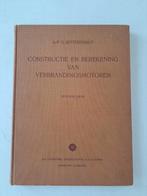 Constructie en Berekening Verbrandingsmotoren 1951, Ophalen of Verzenden, Gelezen, Werktuigbouwkunde, Ir. P.G. Rittershaus