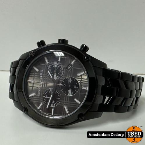 Burberry BU1854 Chrono Heren horloge staal | nette staat, Sieraden, Tassen en Uiterlijk, Horloges | Heren, Gebruikt