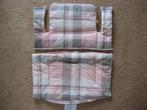 Kussenset voor de Stokke Tripp Trapp stoel. Roze., Ophalen of Verzenden, Zo goed als nieuw, Meegroeistoel, Stoelverkleiner
