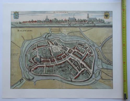 Reproductie Harlingen, Stavoren, Sloten, Workum 1664, Boeken, Geschiedenis | Stad en Regio, Nieuw, 17e en 18e eeuw, Verzenden