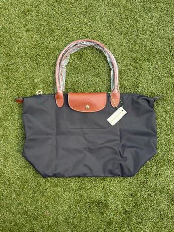 Longchamp Le Pliage schoudertas L zwart beschikbaar voor biedingen
