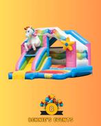 Unicorn Springkussen met Glijbaan, Ophalen, Zo goed als nieuw, Overige