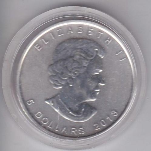 Canada, 5 dollars, 2013, 1 OZ zilver, Postzegels en Munten, Munten | Amerika, Losse munt, Noord-Amerika, Zilver, Ophalen of Verzenden