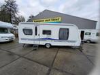 Verkocht Hobby Excellent 560 UFF Queensbed, Schokbreker, Rondzit, Hobby, Bedrijf