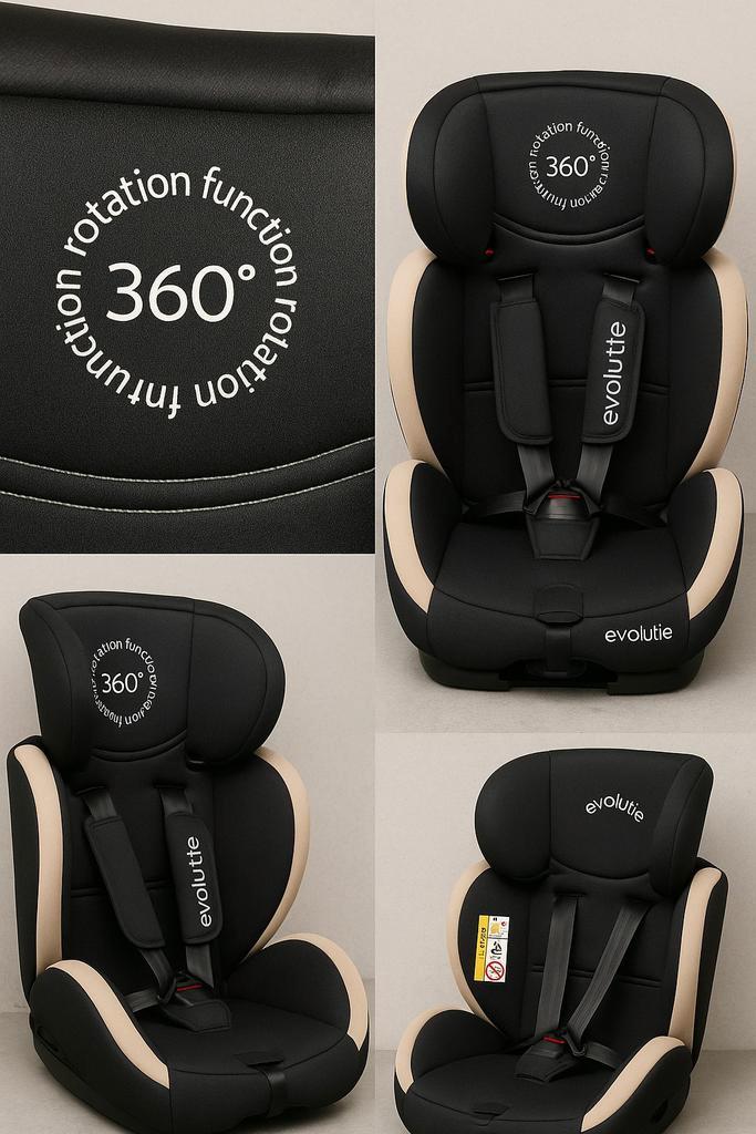 Autostoel Evolutie met 360 draai functie, Kinderen en Baby's, Autostoeltjes, Zo goed als nieuw, Overige merken, Isofix, Ophalen