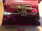 Cornet King Silver sonic, Muziek en Instrumenten, Blaasinstrumenten | Trompetten, Ophalen of Verzenden, Nieuw, Overige typen, Met koffer