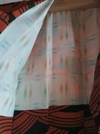 Traditionele Japanse Kimono haori jasje orange black, Ophalen of Verzenden