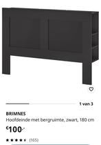 Brimnes hoofdeinde 180cm zwart, Ophalen, Gebruikt, 65 cm of meer