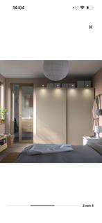 Ikea Hasvik schuifkast, 200 cm of meer, Met plank(en), Ophalen of Verzenden, Zo goed als nieuw