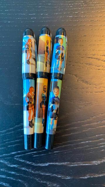 Complete set Waterman Lara Croft tombraider rollerballs beschikbaar voor biedingen