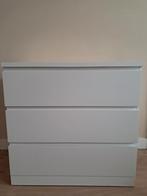Witte Ikea ladekast, Ophalen, Gebruikt, 50 tot 100 cm, 3 of 4 laden