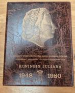 1 cent Juliana complete serie van 1950 t/m 1980 in mapje, Postzegels en Munten, Munten | Nederland, Verzenden, Koningin Juliana