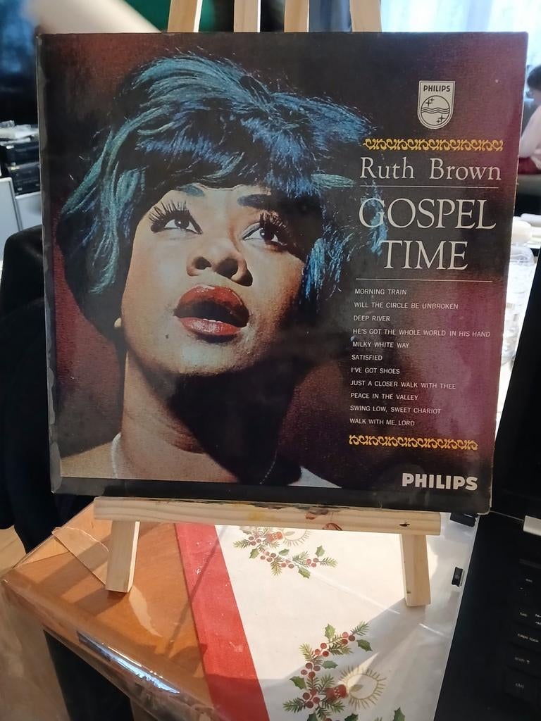 Ruth Brown - Gospel Time LP plaat, Ophalen of Verzenden, Zo goed als nieuw, 12 inch
