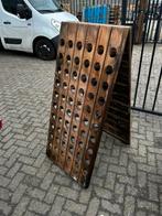Wijnflessen rek hout, Ophalen, Gebruikt, Fleur@timeout.nl, Time Out