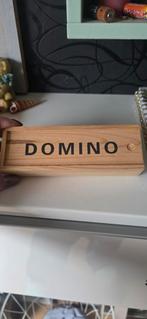 Domino in mooi houten kistje, Ophalen, Nieuw