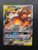 Reshiram & charizard GX SM201 sun moon promo, Ophalen of Verzenden, Nieuw, Losse kaart