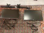 2 monitoren + dubbele arm (AOC + gaming monitor) – werkend!, Gebruikt, Aoc, 101 t/m 150 Hz, DisplayPort